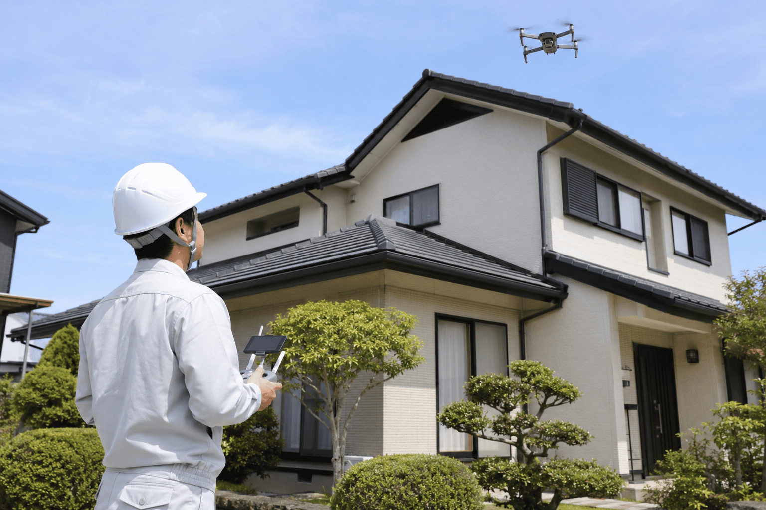 高所作業にドローンを活用するメリットとは？屋根点検の安全性と注意点